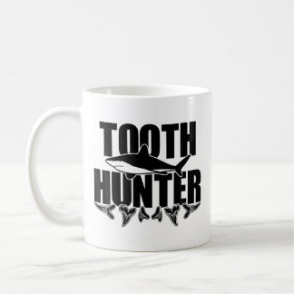 Tooth Hunter Paleontology Shark th Collecting Coffee Mug