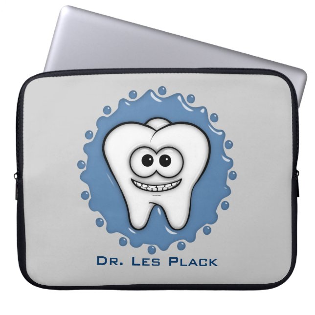 Tooth Laptop Sleeve (Front)