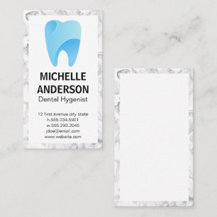 Tooth Logo Dental Business Card