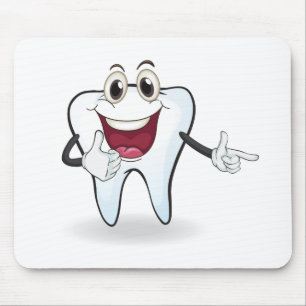 tooth mouse pad
