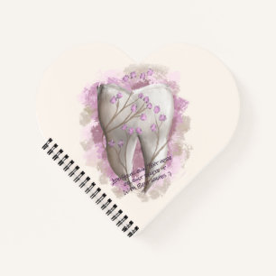 Tooth Painting. Dentist, Dental Assistant Template Notebook