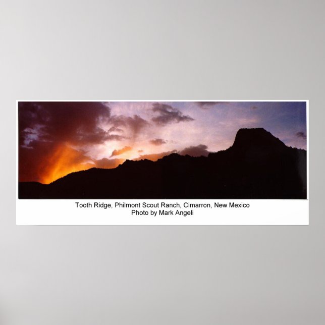 Tooth Ridge, Philmont Scout Ranch Poster (Front)