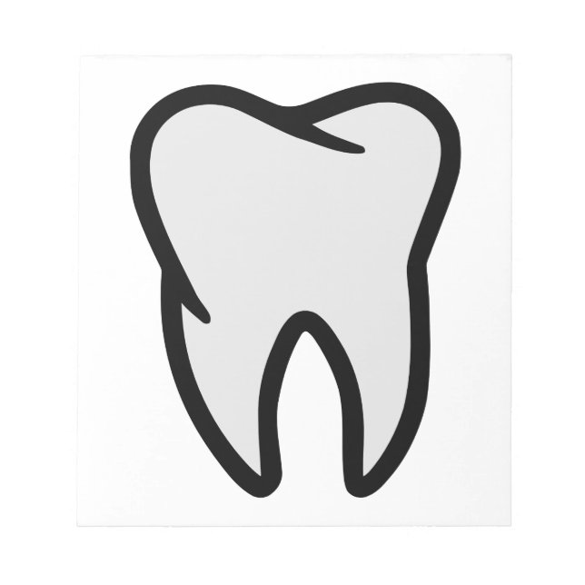 Tooth symbol notepad (Front)