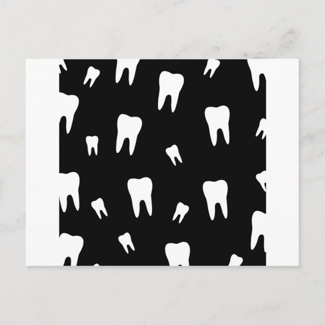 Tooth wallpaper postcard (Front)