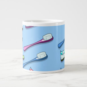 Toothbrushes Large Coffee Mug