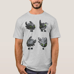 Toothless Face Expression Chart T-Shirt