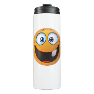 Toothless Smile Yellow Thermal Tumbler