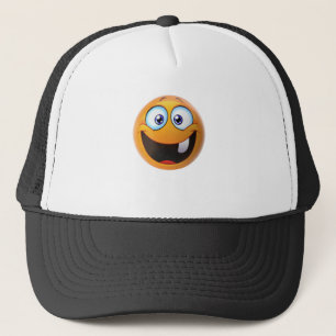 Toothless Smile Yellow Trucker Hat
