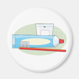 Toothpaste and Brush Magnet