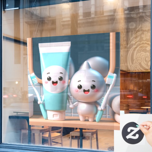 Toothpaste Pals (Cafe Window)