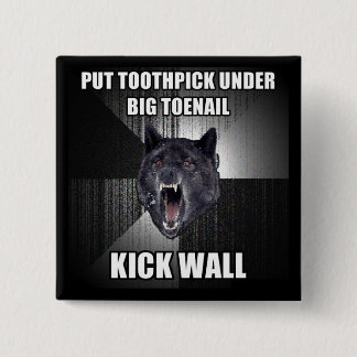 Toothpick Button