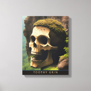 TOOTHY GRIN CANVAS PRINT