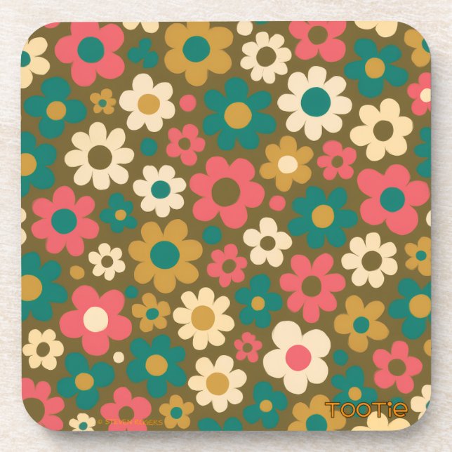 Tootie Floral Coaster.   Coaster (Front)