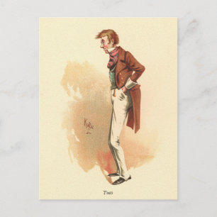 Toots by Kyd from Charles Dickens' Dombey and Son Postcard