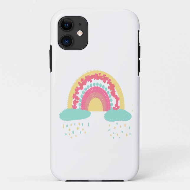 Tootsie Fruity Rainbow iPhone 11 Case (Back)