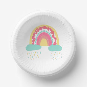 Tootsie Fruity Rainbow Paper Bowl Paper Plate