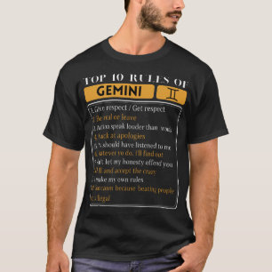 Top 10 Rules Of Gemini, Gemini Facts Traits