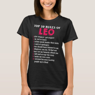 Top 10 Rules Of Leo Zodiac Sign