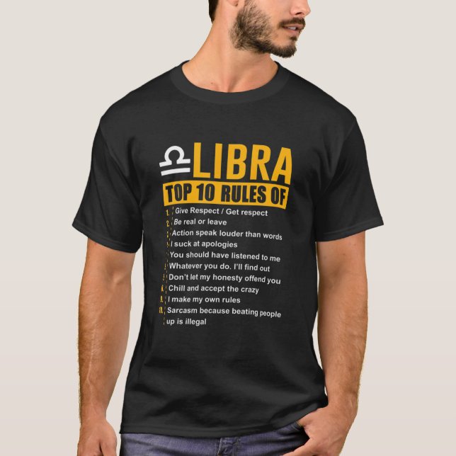 Top 10 Rules Of Libra Birthday Gifts (Front)