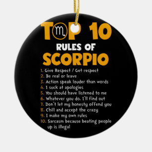 Top 10 Rules of Scorpio Birthday Gifts Ceramic Tree Decoration