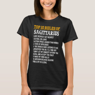 Top 10 Rules Sagittarius November 22 December 21