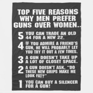 TOP 5 REASONS FLEECE BLANKET