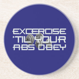 TOP Abs Obey Coaster