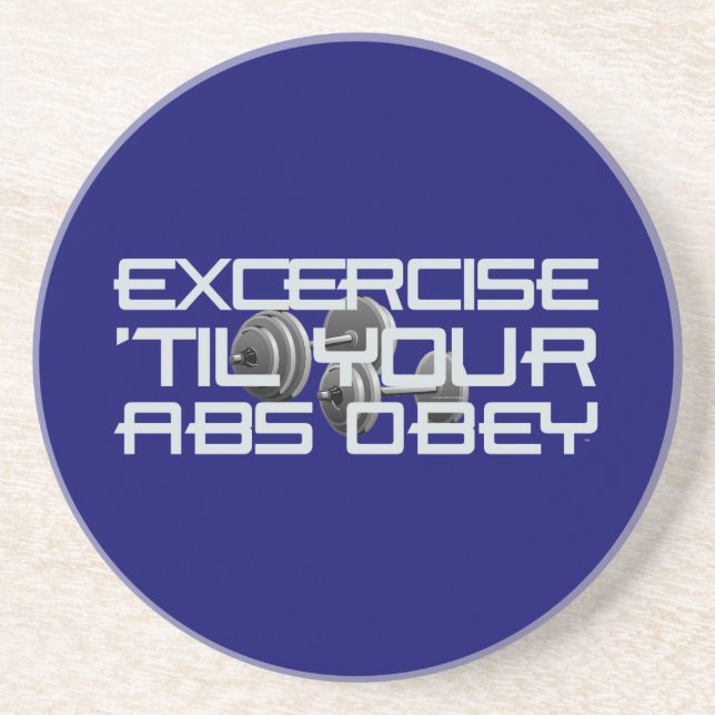 TOP Abs Obey Coaster (Front)