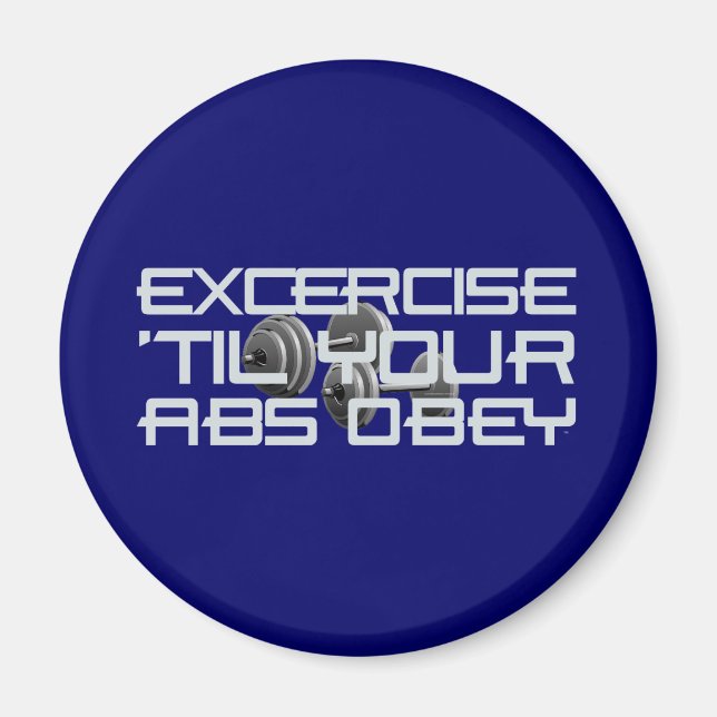 TOP Abs Obey Magnet (Front)