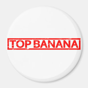 Top Banana Stamp Magnet
