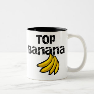 Top Banana Two-Tone Coffee Mug