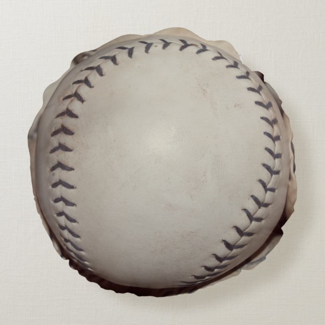 Top Baseball (Softball) Round Cushion (Back)