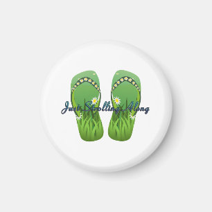 TOP Beach and Dog Walk Magnet