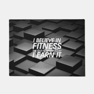 TOP Believe in Fitness Doormat