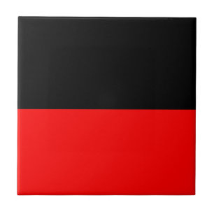top black bottom red DIY custom background templat Tile