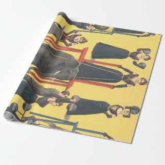 TOP Bodybuilding Girl Wrapping Paper