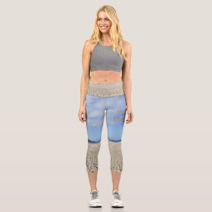 TOP Born to Play Volleyball Capri Leggings