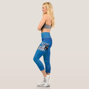 TOP Born to Ski Capri Leggings