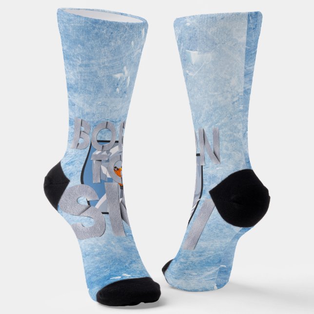 TOP Born to Ski Socks (Angled)