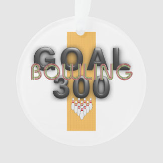 TOP Bowling Goal 300 Ornament