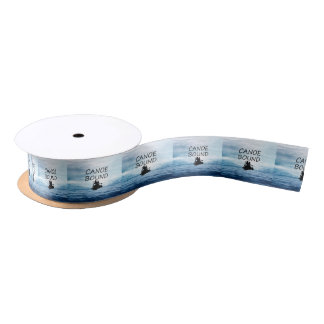 TOP Canoe Bound Satin Ribbon
