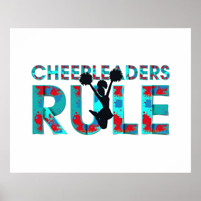 TOP Cheerleaders Rule Poster (Front)