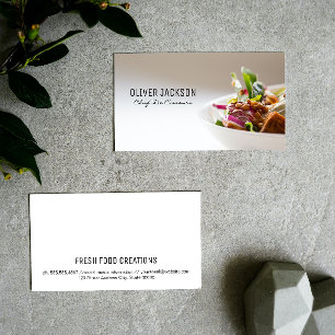 Top Chef   Catering Services Business Card