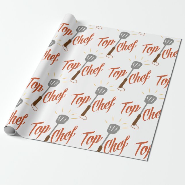 Top Chef Wrapping Paper (Unrolled)