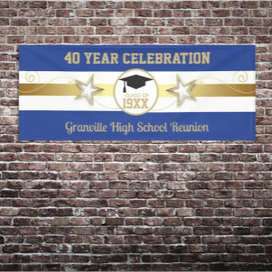 Top Choice! 40 Year Class Reunion Banner