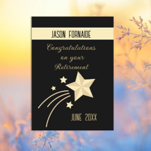 Top Choice!  Custom retirement card