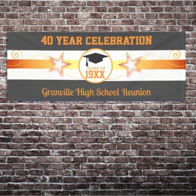Top Choice! Edit theYear Class Reunion Banner (Creator Uploaded)