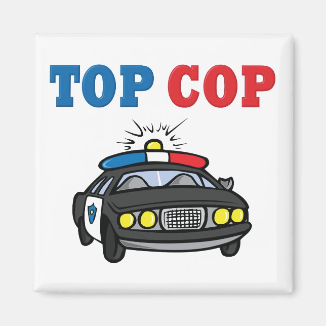 Top Cop Magnet (Front)