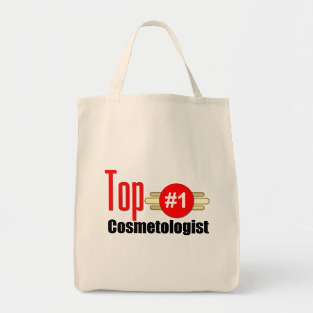 Top Cosmetologist Tote Bag (Front)