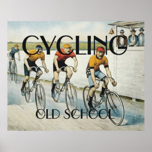 TOP Cycling Old School Poster
